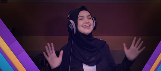 "Kau Ilham Ku" Music Video
